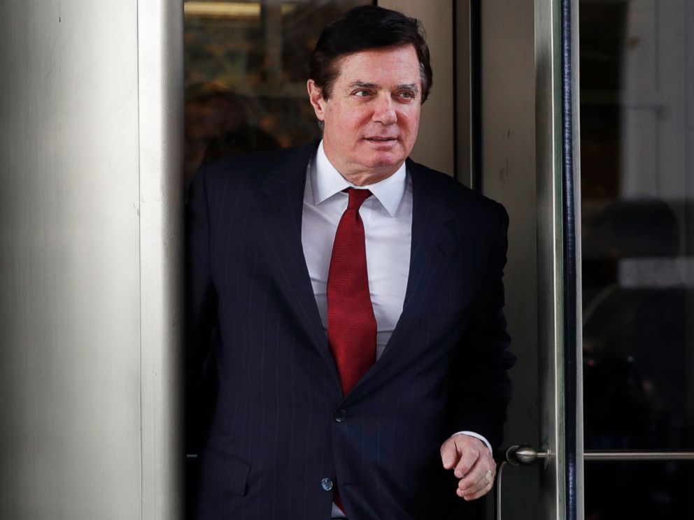Paul Manafort, President Donald Trumps former campaign chairman, leaves the federal courthouse in Washington, Nov. 6, 2017. He has struggled to pay his bail of $10 million.