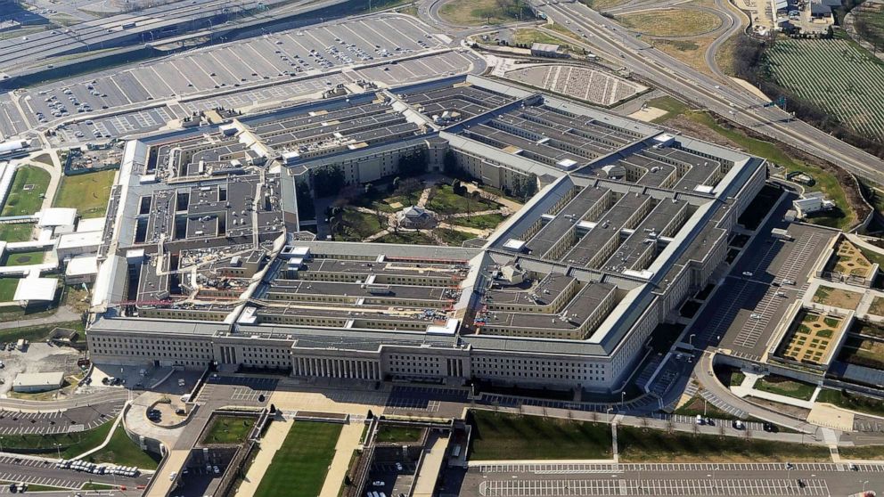 PHOTO: This file photo taken on Dec. 26, 2011, shows the Pentagon building in Washington, D.C.