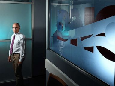 PHOTO: Chair of the Democratic National Committee, Tom Perez poses for a portrait at the DNC offices, June 20, 2019, in Washington, D.C.
