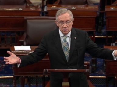 VIDEO: The Senate majority leader responds to Dick Cheney saying that President Obama has gotten it "so wrong" in Iraq.