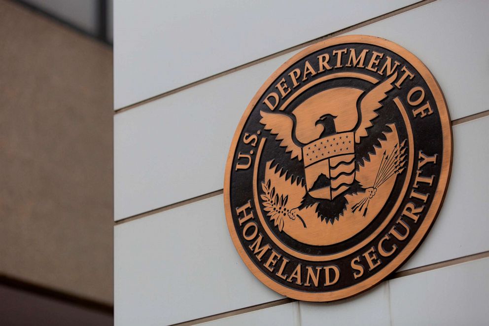 PHOTO: The US Department of Homeland Security building is seen in Washington, July 22, 2019. 