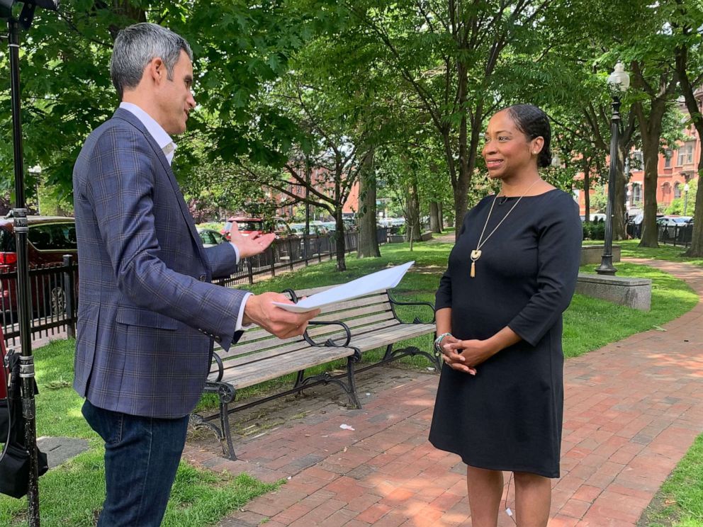 PHOTO: Boston city councilor Andrea Campbell says the racial justice movement triggered by the murder of George Floyd has galvanized local women of color to seek greater political influence.abc