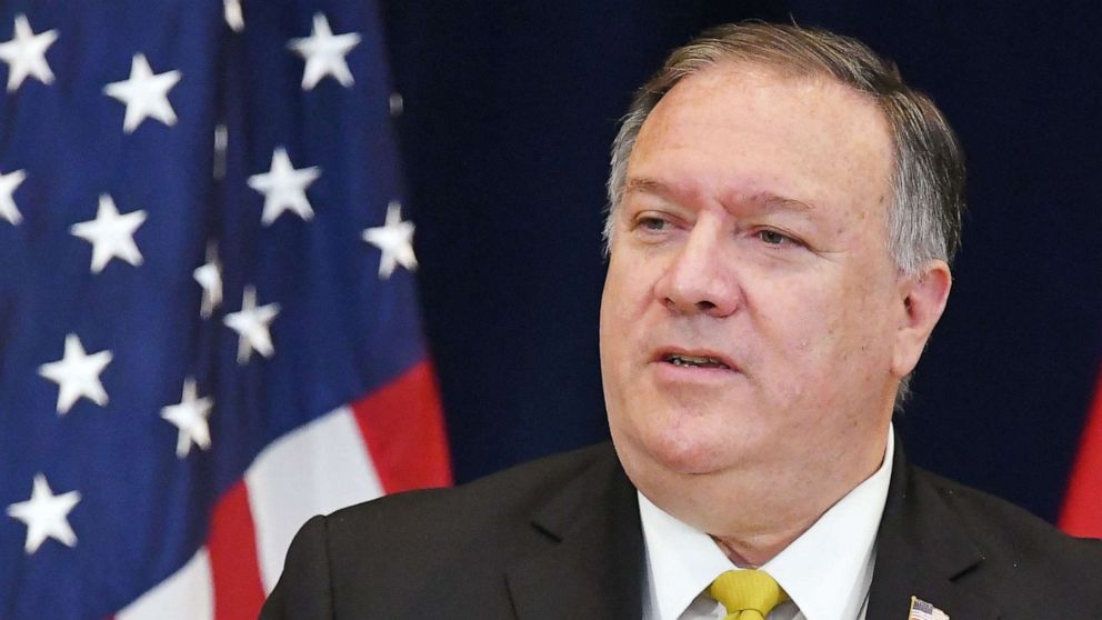 Forward of Senate runoffs, Pompeo travels to Ga for politically tinged speech