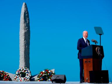 Biden offers defense of democracy in Normandy speech aimed at American audience