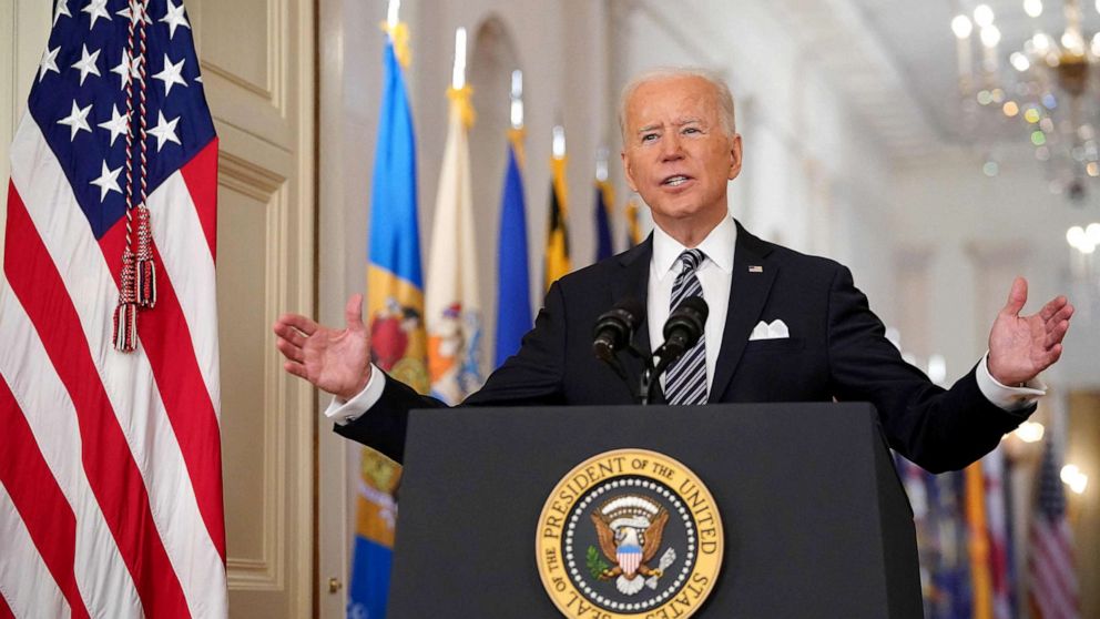 Key Takeaways From Biden S 1st Prime Time Address To The Nation Abc News