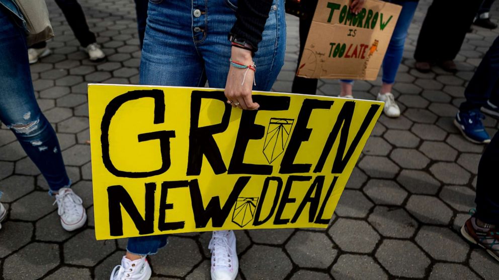 PHOTO: On March 15, 2019, thousands of students from New York City and around the world walked out of class Friday to protest the lack of action to protect the earth from catastrophic climate change.