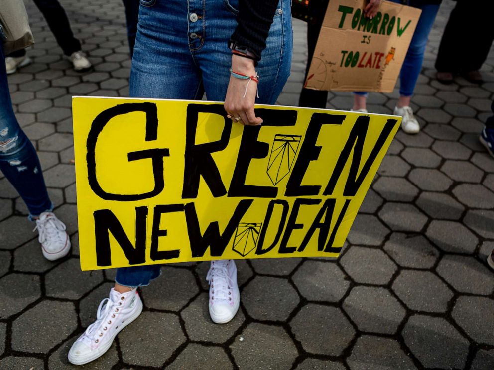 PHOTO: On March 15, 2019, thousands of students from New York City and around the world walked out of class Friday to protest the lack of action to protect the earth from catastrophic climate change.