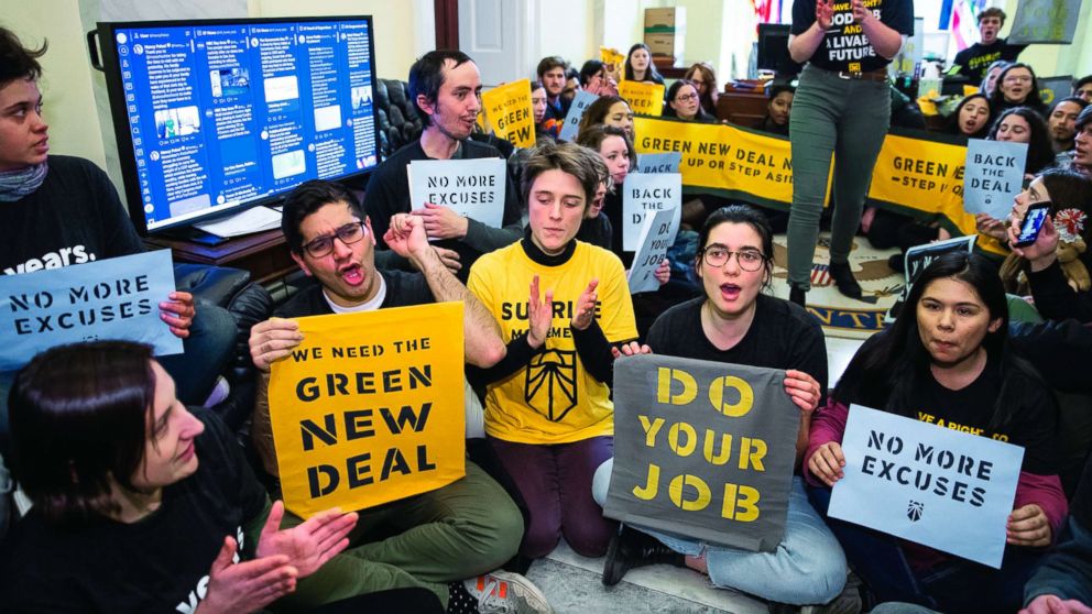 Nancy Pelosi pledges to convene a select committee on climate change next year.