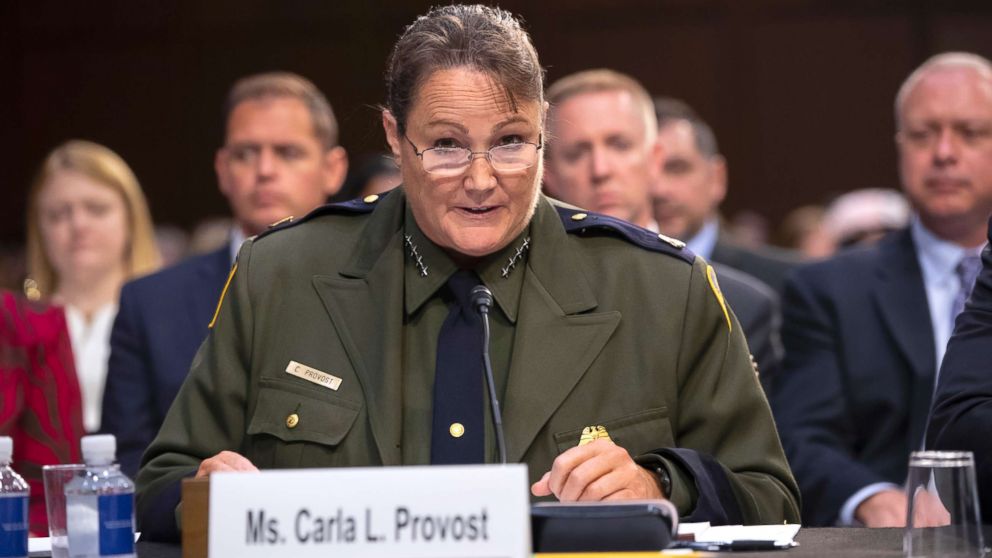 PHOTO: Customs and Border Protection U.S. Border Patrol Acting Chief Carla Provost makes an opening statement as the Senate Judiciary Committee holds a hearing, on Capitol Hill in Washington, July 31, 2018.