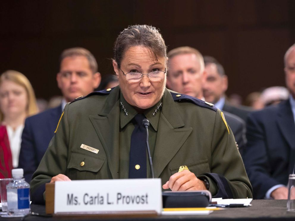 PHOTO: Customs and Border Protection U.S. Border Patrol Acting Chief Carla Provost makes an opening statement as the Senate Judiciary Committee holds a hearing, on Capitol Hill in Washington, July 31, 2018.