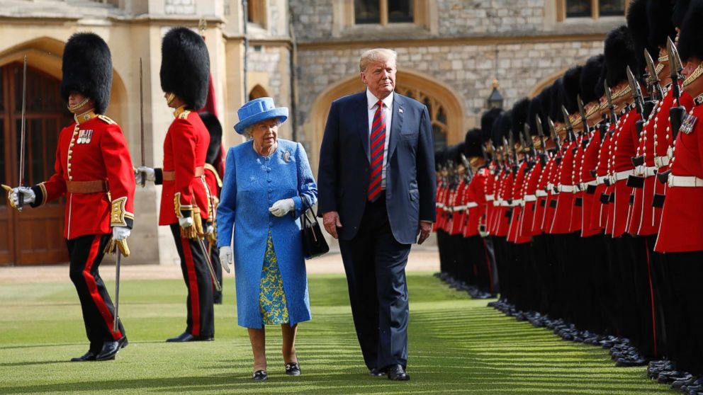 VIDEO: President Trump kicks off state visit to UK