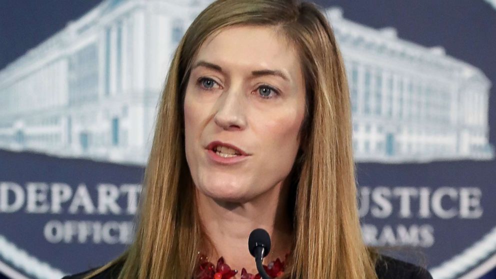 Associate Attorney General Rachel Brand speaks during a Hate Crimes Subcommittee summit, June 29, 2017 in Washington, D.C. 