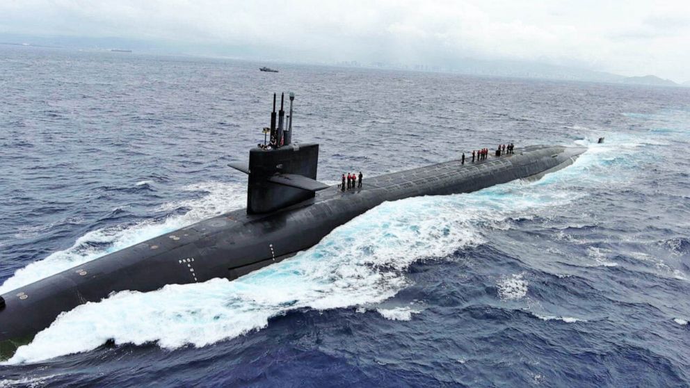 Nuclear Submarine Interior Nuclear Submarine Interior