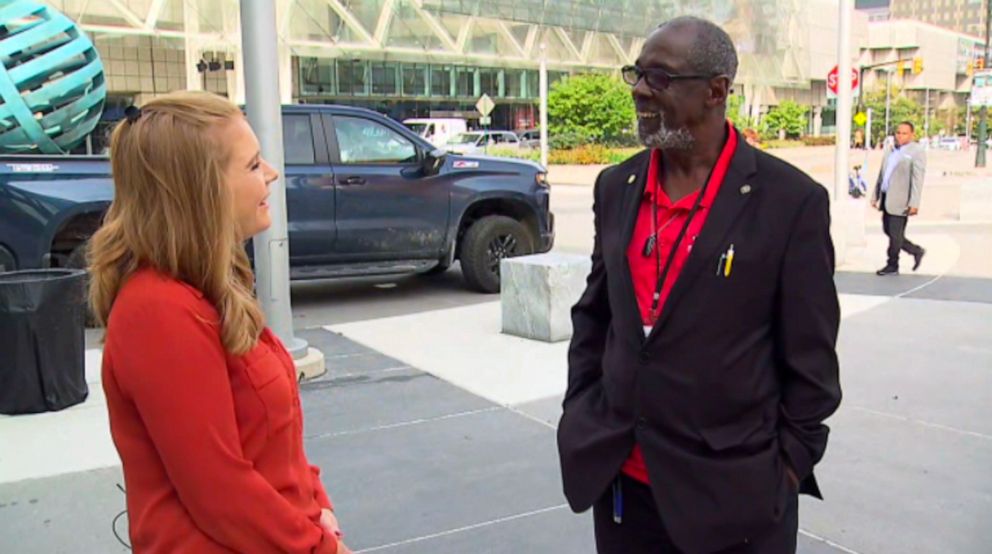 PHOTO: Detroit native Ralph Johnson tells ABC's MaryAlice Parks that rising prices and the economy are on his mind.