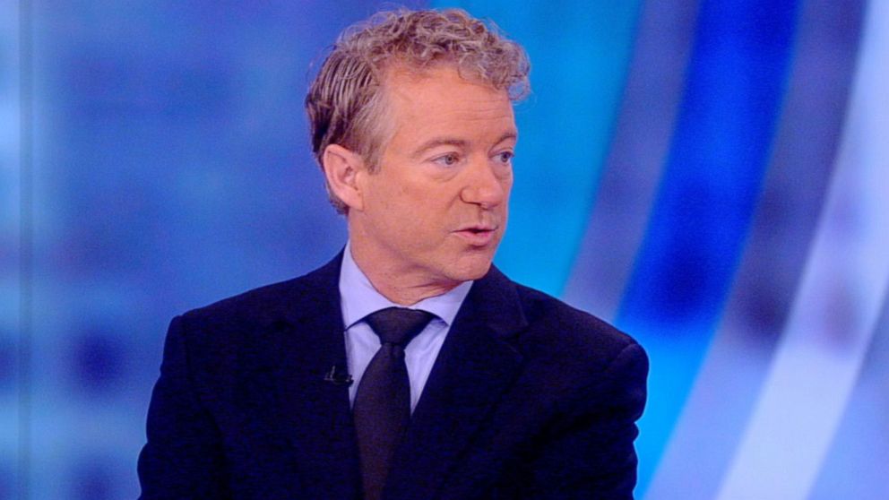 PHOTO: Sen. Rand Paul appears on "The View," Feb. 2, 2018.