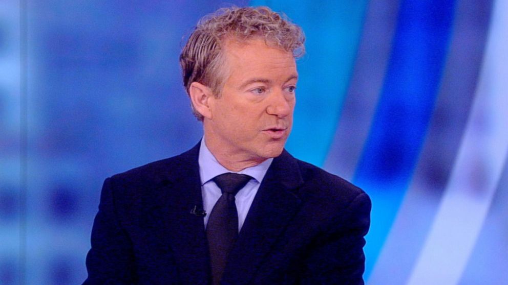 PHOTO: Sen. Rand Paul appears on "The View," Feb. 2, 2018.