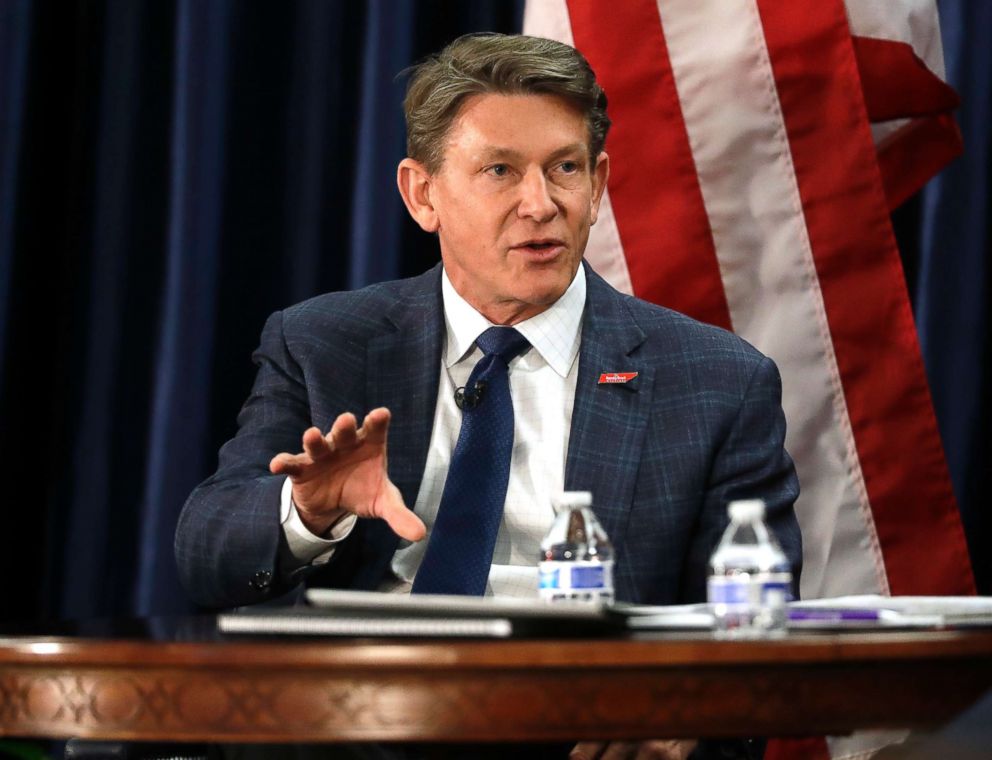 PHOTO: Randy Boyd, former state economic and community development commissioner, participates in a gubernatorial candidate forum in Nashville, Tenn, Jan. 29, 2018.