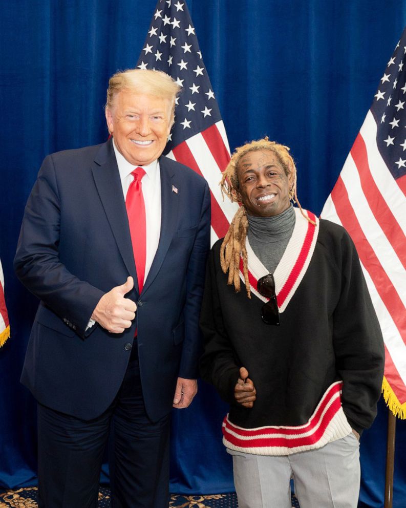 Lil Wayne meets with Donald Trump on plan for Black America days ahead of  election - ABC News