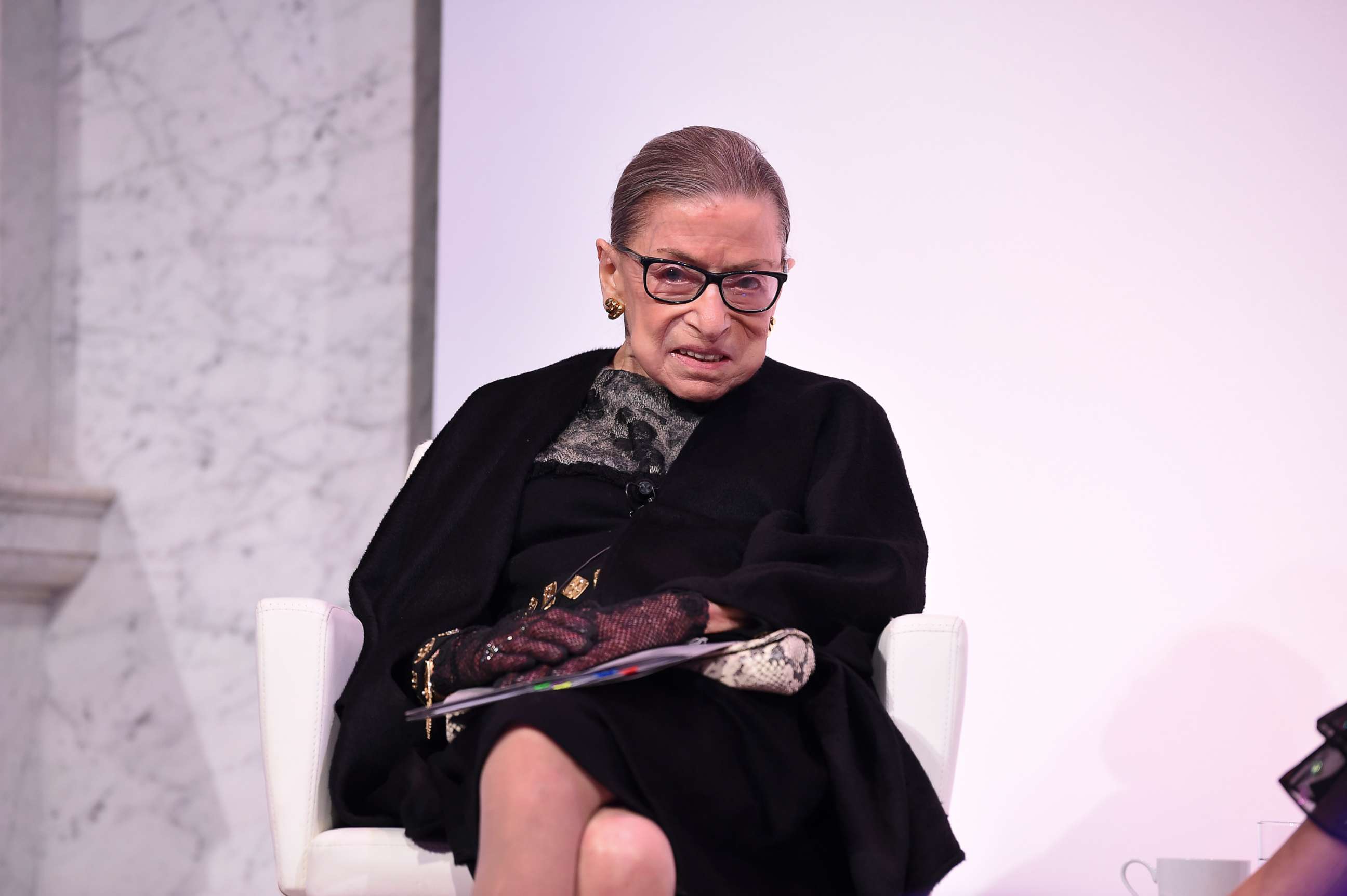 PHOTO: Supreme Court Justice Ruth Bader Ginsburg attends an event, Feb. 19, 2020 in Washington.
