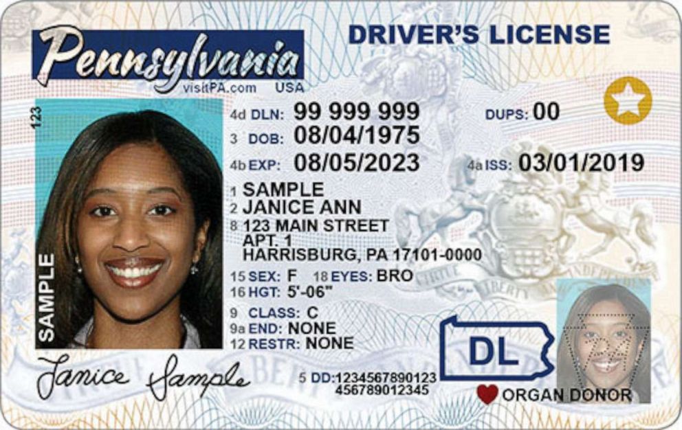 PHOTO: Real ID driver's license.