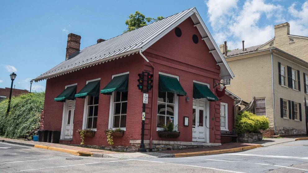 PHOTO: In this June 23, 2018 photo shows the Red Hen Restaurant in downtown Lexington, Va.