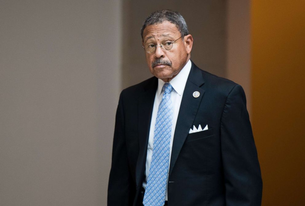 PHOTO: Rep. Sanford Bishop, D-Ga., arrives for the House Democrats' caucus meeting in the Capitol on Nov. 7, 2017.