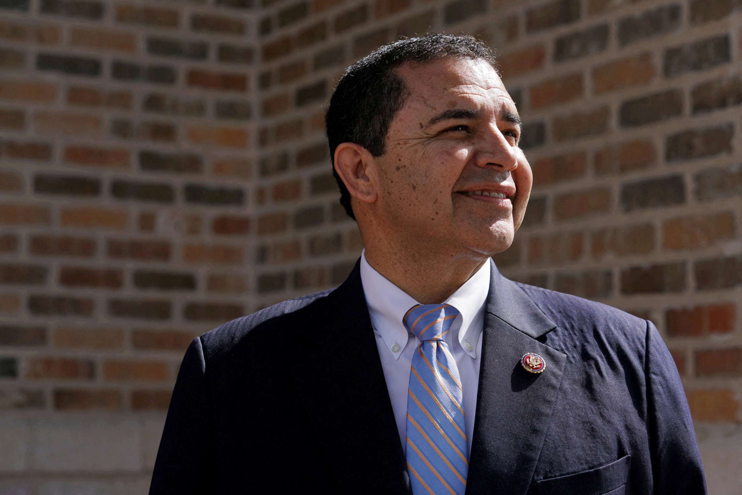 PHOTO: Democratic U.S. Rep. Henry Cuellar of Texas, running for reelection to the U.S. House of Representatives in the 2022 U.S. midterm elections, poses for a photo in Laredo, Texas, Oct. 9, 2019.