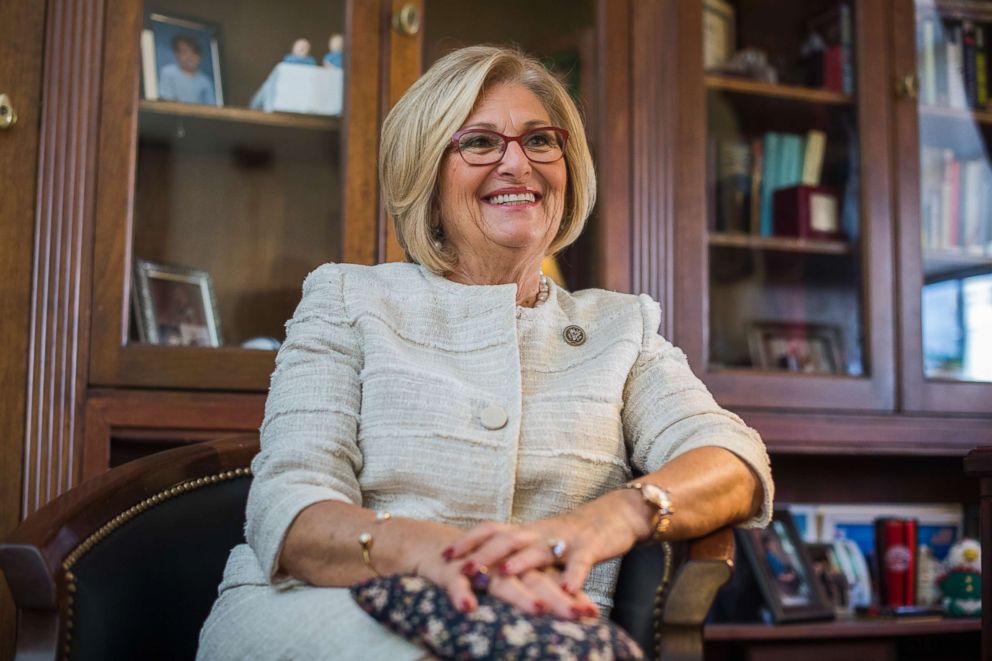 PHOTO: Rep. Diane Black, R-Tenn., chairman of the House Budget Committee, is interviewed in her Longworth Building office on Oct. 3, 2017.