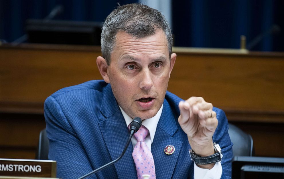 PHOTO: Rep. Kelly Armstrong speaks during a House Oversight and Government Reform Committee hearing in Washington, D.C., Aug. 24, 2020.