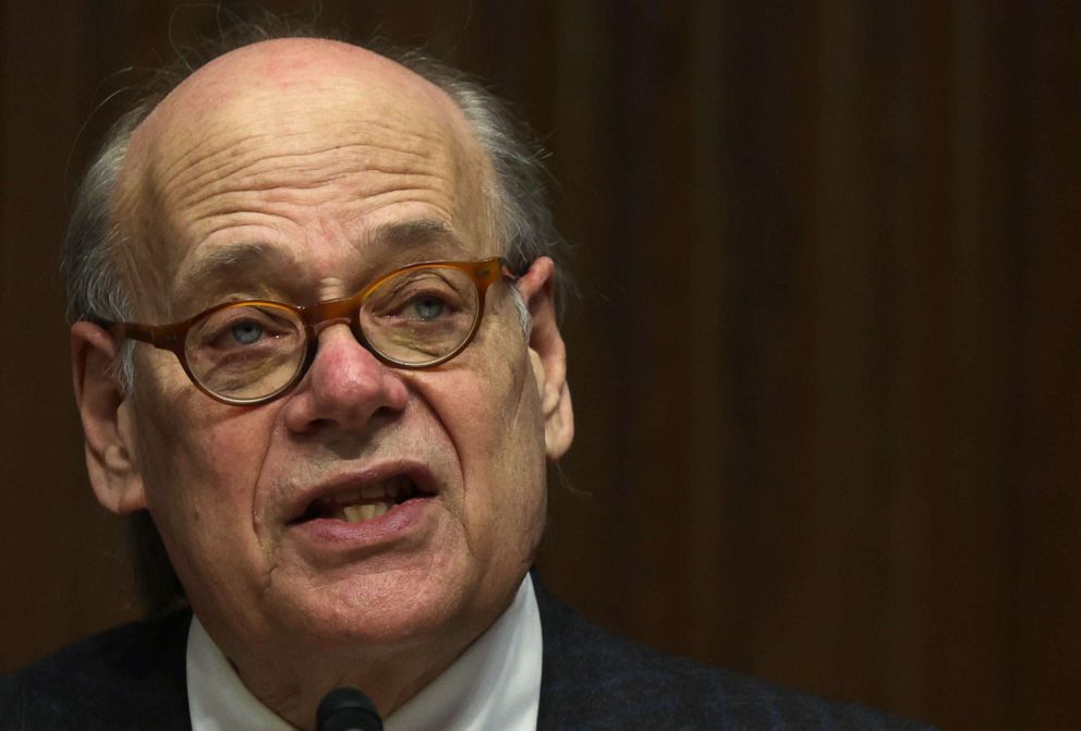 PHOTO: Commission Co-chair Rep. Steve Cohen speaks during a hearing on Capitol Hill in Washington, D.C.,  Feb. 2, 2022. The commission discussed "Russia's Assault on Ukraine and the International Order: Assessing and Bolstering the Western Response." 