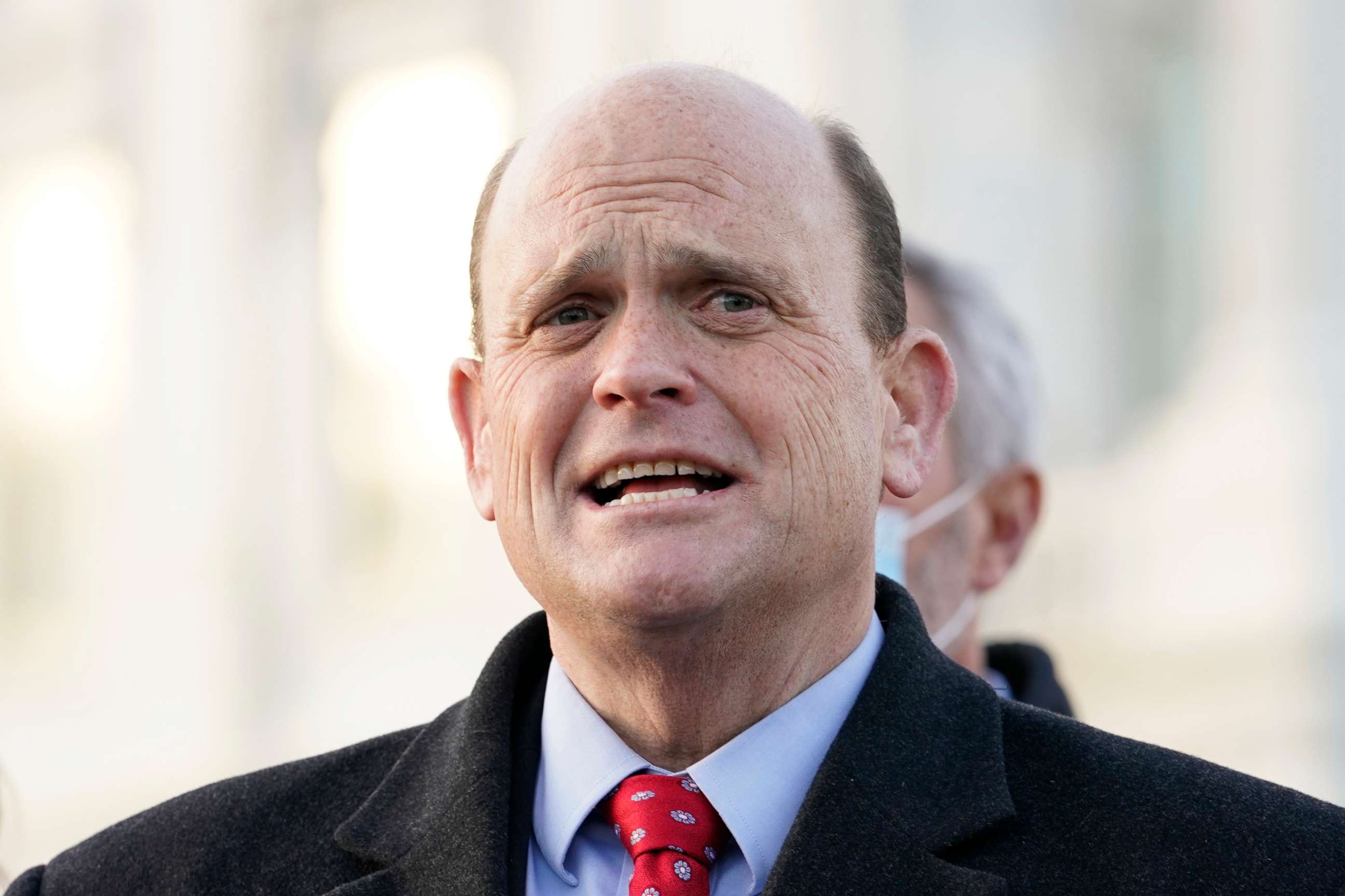 PHOTO: FILE - Rep. Tom Reed, R-N.Y., speaks to the media on Capitol Hill in Washington in this Monday, Dec. 21, 2020, file photo.