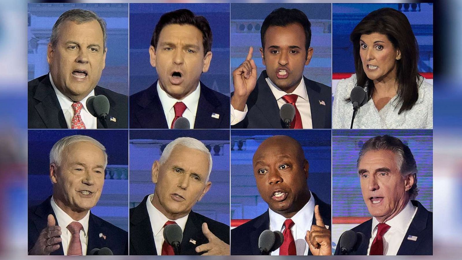 8 presidential candidates qualify for first Republican debate - The  Washington Post