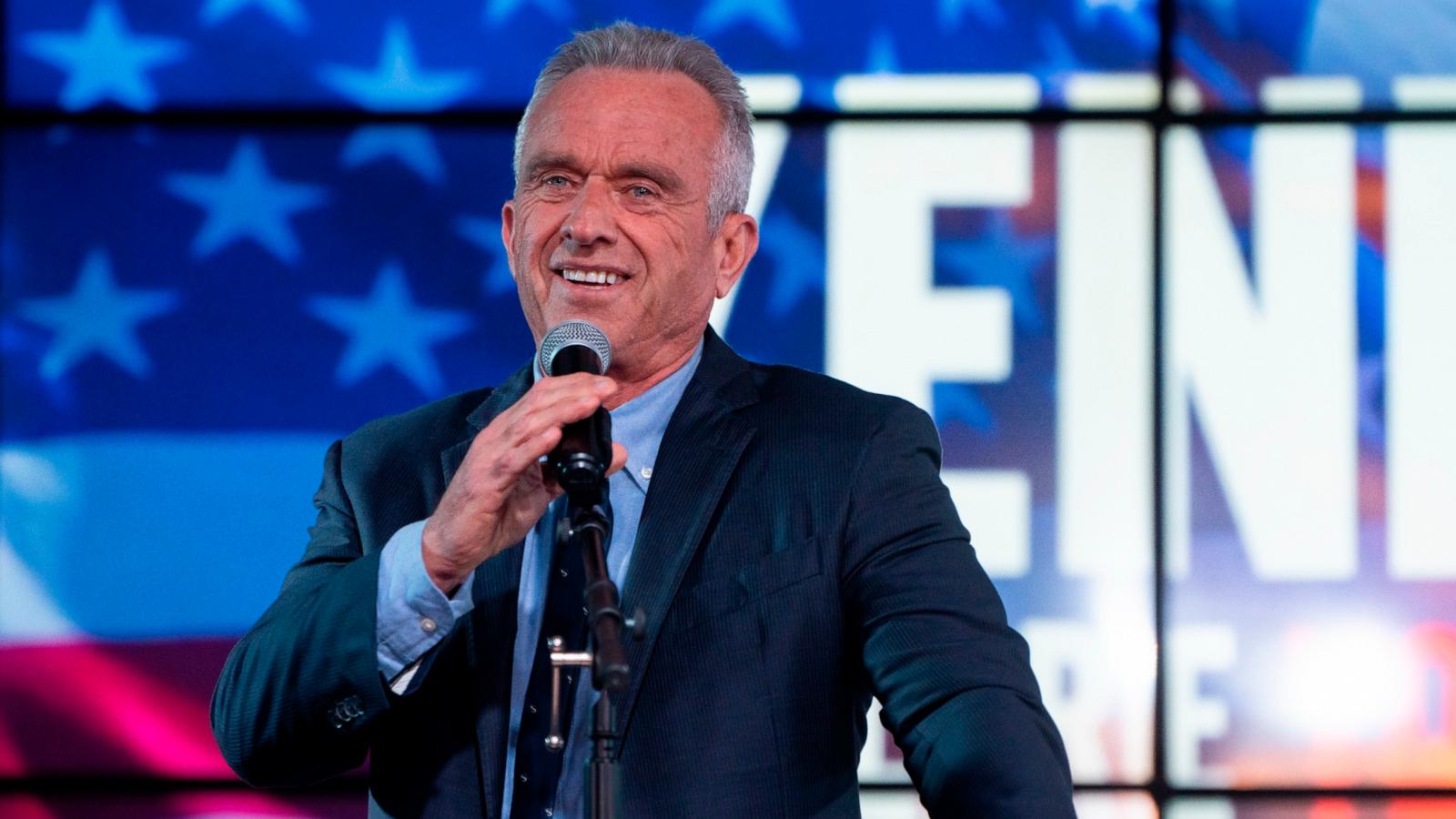 RFK Jr. says he s chosen his running mate after singling out Aaron