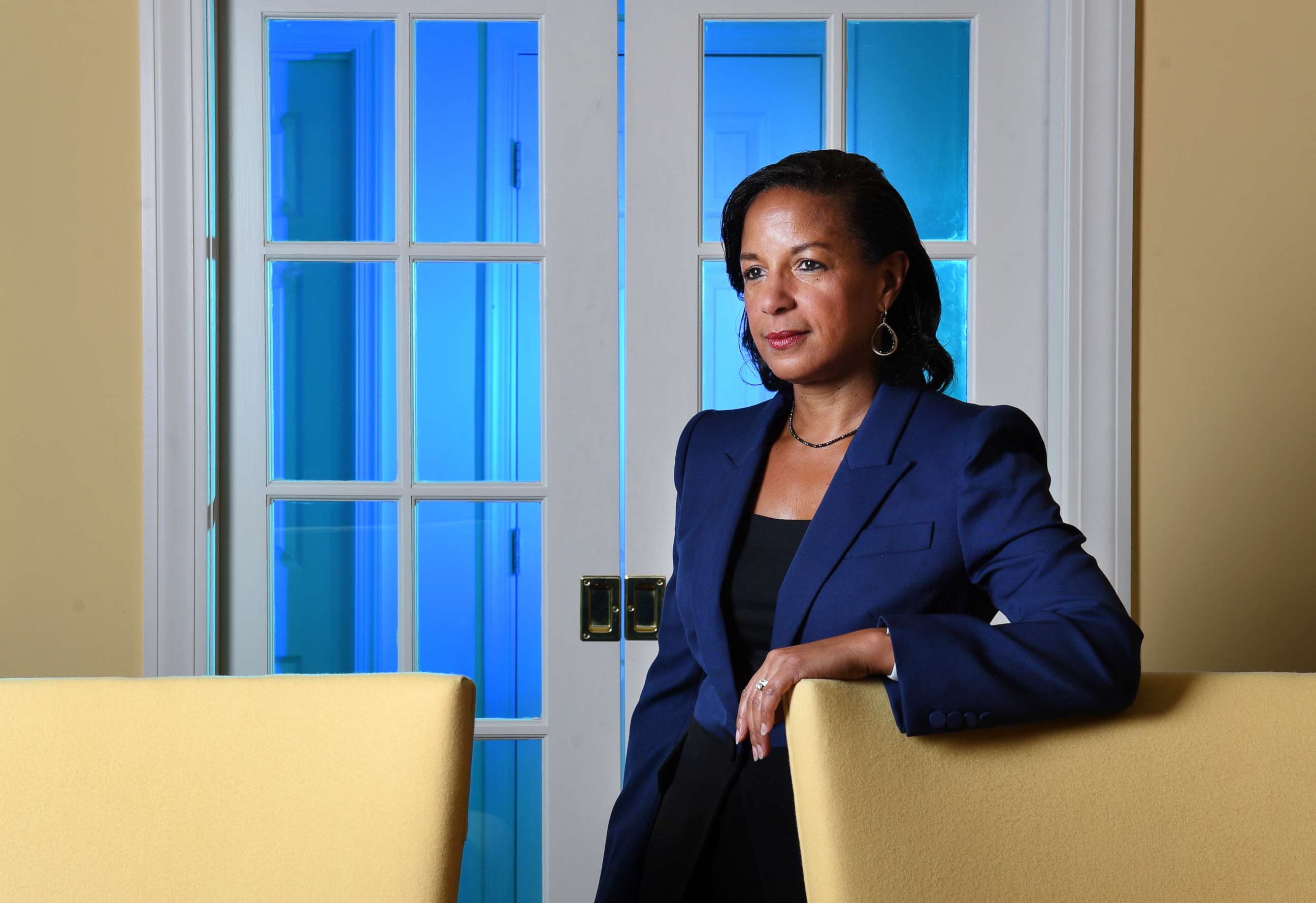 PHOTO: Susan Rice poses for a portrait at her home on Wednesday September 18, 2019 in Washington, DC.