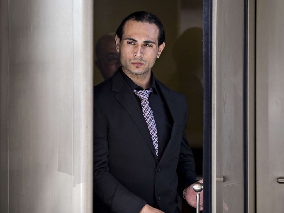 PHOTO: Richard Pinedo of Santa Paula, Calif., exits federal court after sentencing in Washington, D.C., Oct. 10, 2018.