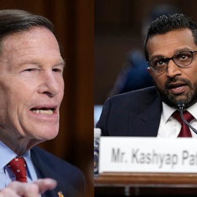 Sen. Richard Blumenthal of Connecticut pressed FBI director nominee Kash Patel on if he would prosecute the agents assigned to Special Counsel Jack Smith’s case against Donald Trump.