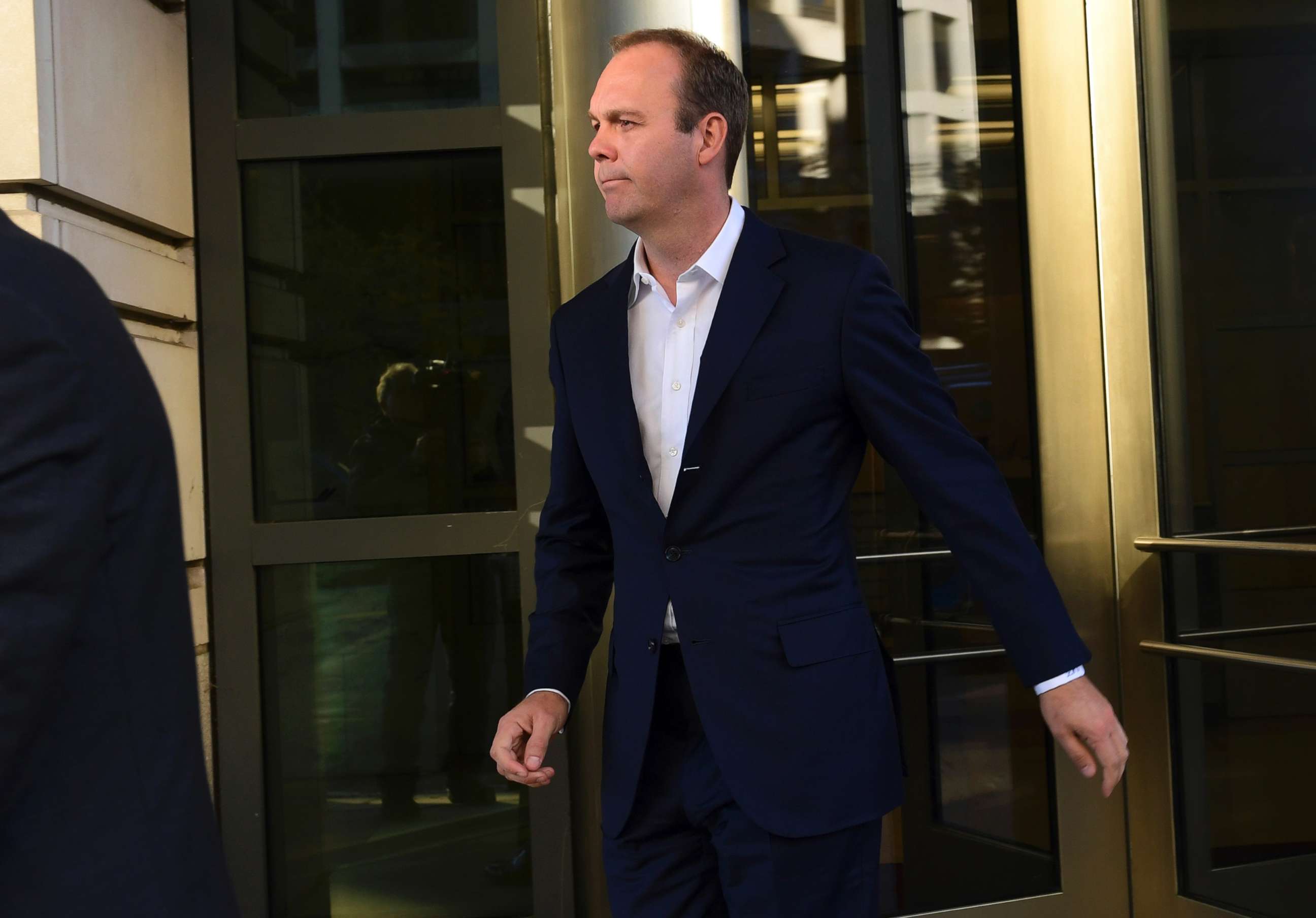 PHOTO: Rick Gates leaves federal court in Washington, D.C., on Oct. 30, 2017. 