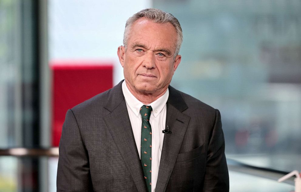 PHOTO: Robert F. Kennedy Jr. visits "The Faulkner Focus"at Fox News Channel Studios on June 2, 2023 in New York City.