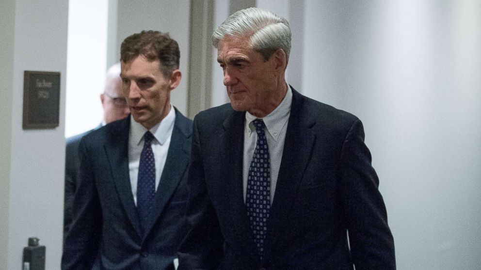 Special counsel Robert Mueller departs Capitol Hill following a closed door meeting in Washington, June 21, 2017.