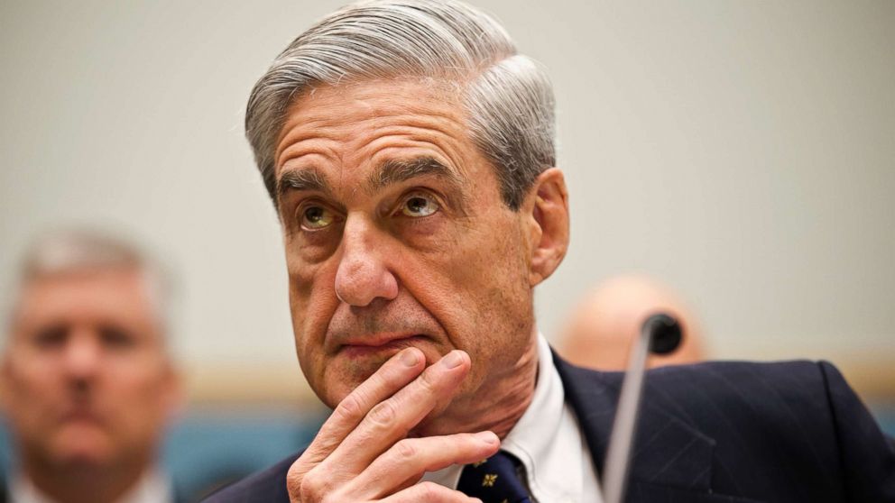 Then-FBI Director Robert Mueller listens as he testifies on Capitol Hill in Washington, June 13, 2012.