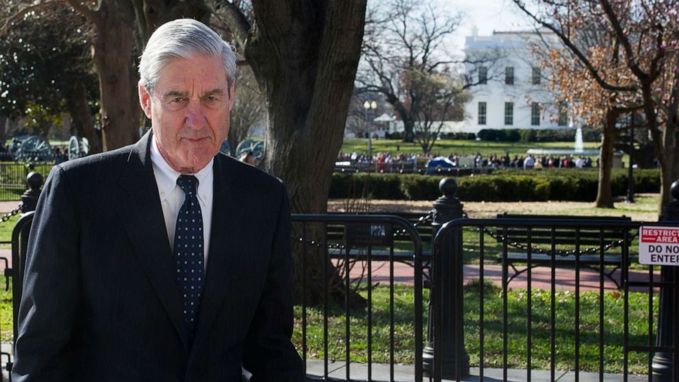 Special Counsel Robert Mueller walks past the White House, after attending St. John's Episcopal Church for morning services, Sunday, March 24, 2019 in Washington.