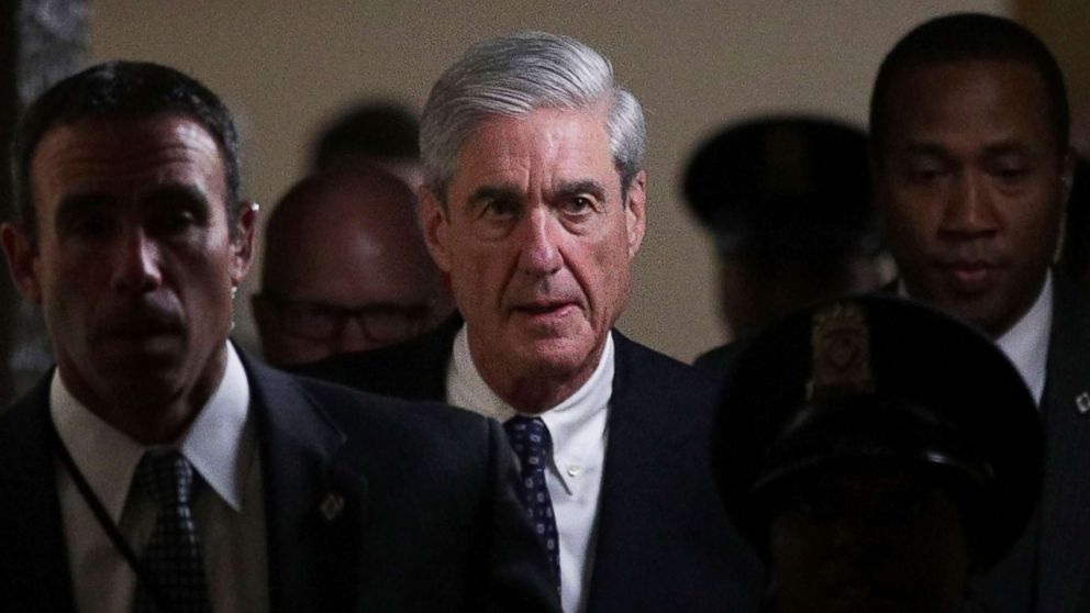 Special counsel Robert Mueller leaves after a closed meeting with members of the Senate Judiciary Committee June 21, 2017 at the Capitol in Washington.