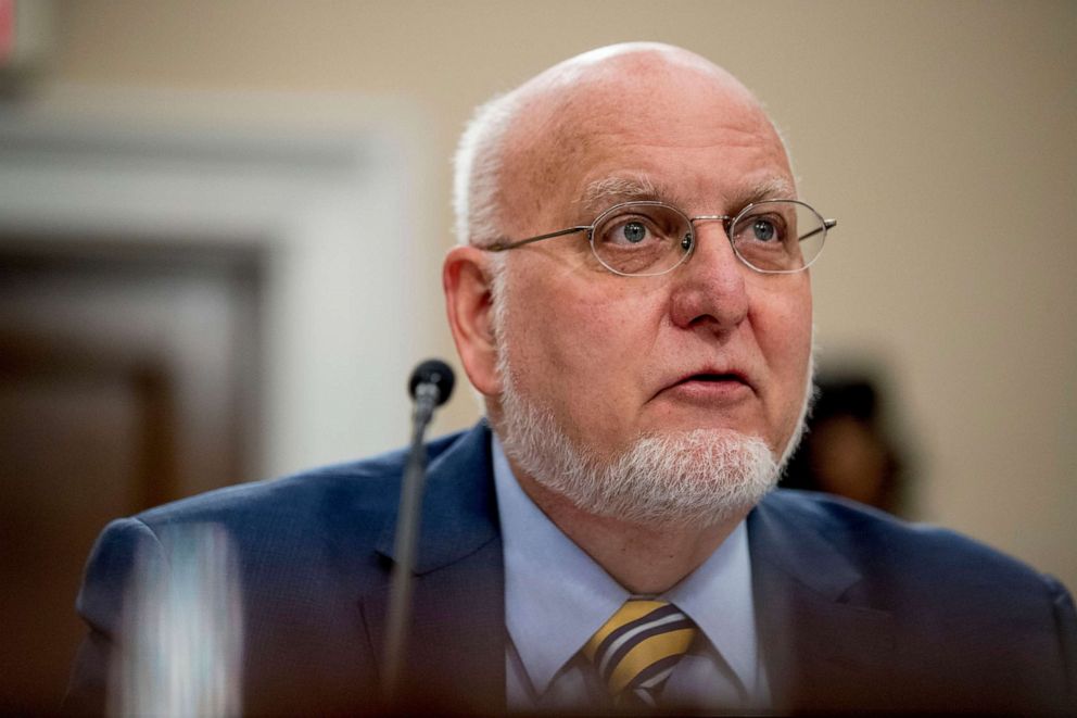 PHOTO: Centers for Disease Control and Prevention Director Dr. Robert Redfield testifies before a House Appropriations subcommittee hearing on the Centers for Disease Control and Prevention budget on Capitol Hill, March 10, 2020, in Washington.