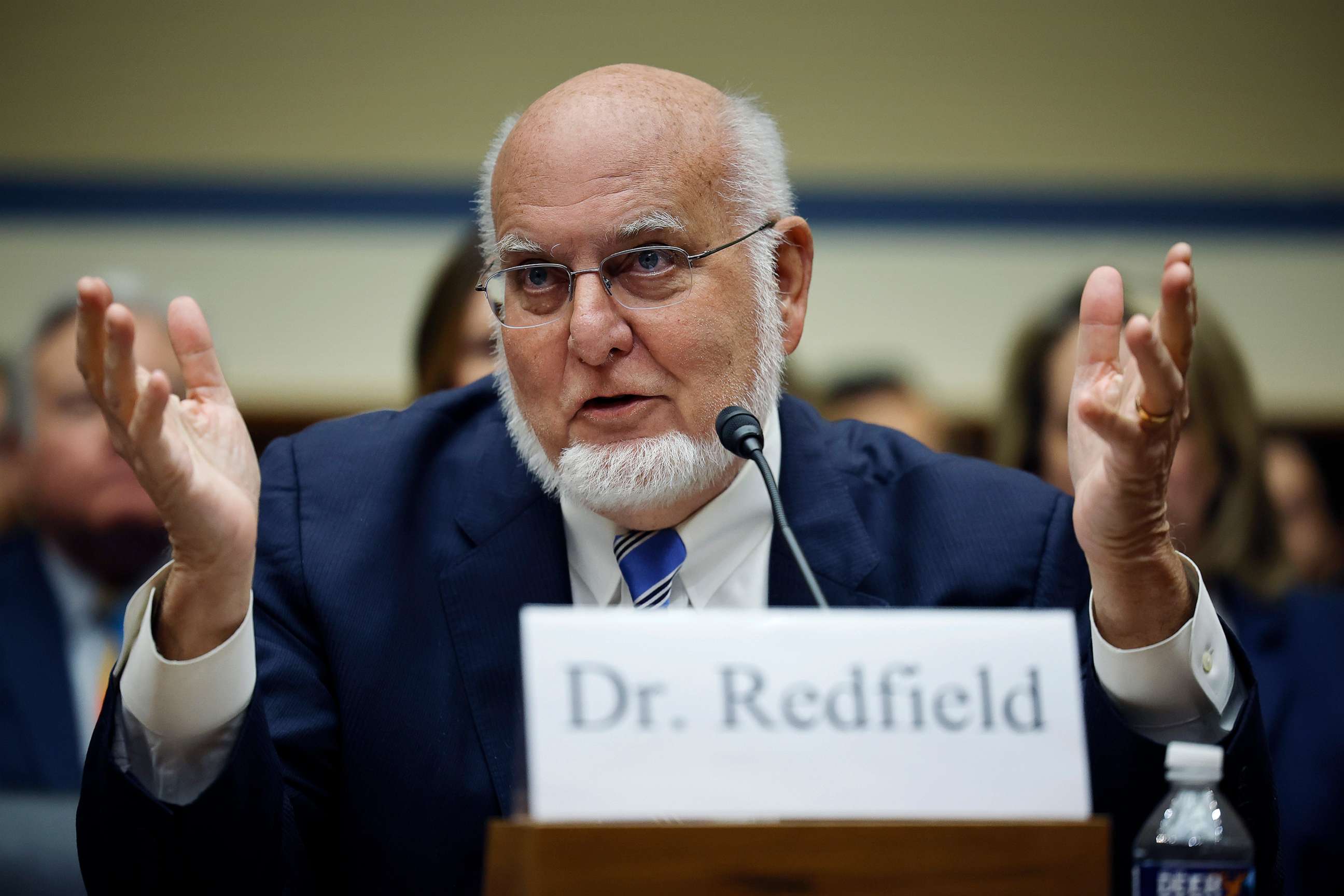 PHOTO: Dr. Robert Redfield, former director of the U.S. Centers for Disease Control and Prevention under former President Donald Trump, testifies on Capitol Hill, on March 8, 2023, in Washington, D.C.