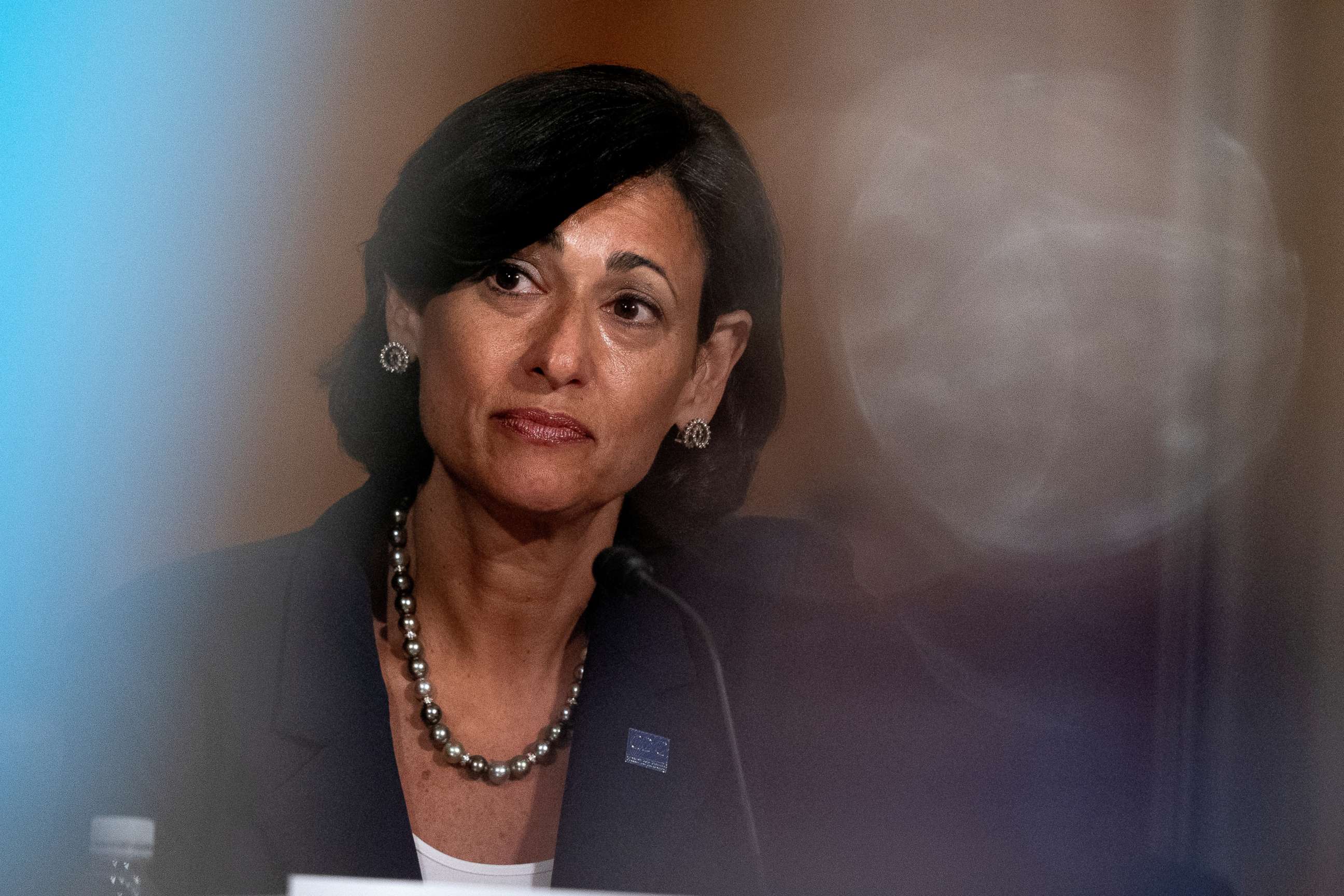 PHOTO: Rochelle Walensky, director of the U.S. Centers for Disease Control and Prevention (CDC), attends a Senate Health, Education, Labor, and Pensions Committee hearing at the Dirksen Senate Office Building in Washington, D.C., July 20, 2021.