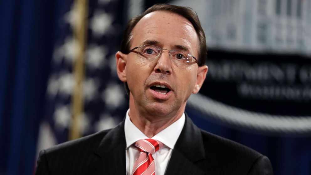 11 House Republicans Introduce Articles Of Impeachment Against Deputy Attorney General Rod 7787