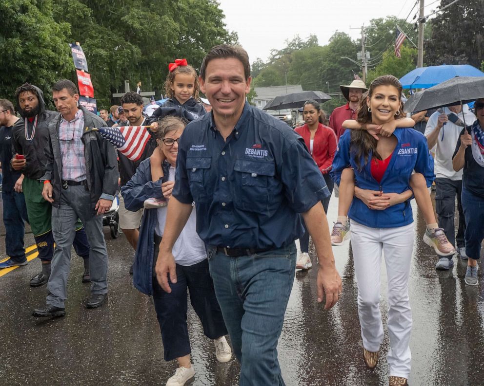 Casey DeSantis makes her solo campaign debut in Iowa