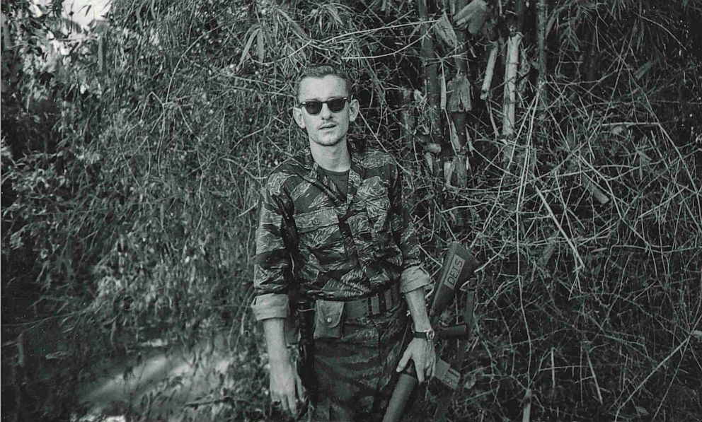 PHOTO: Ron Deis poses for a photo in Vietnam, 1965.