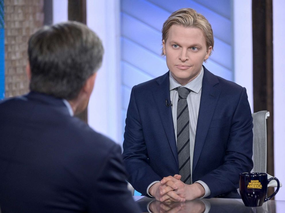 PHOTO: Ronan Farrow appears on "Good Morning America," Oct. 11, 2019.