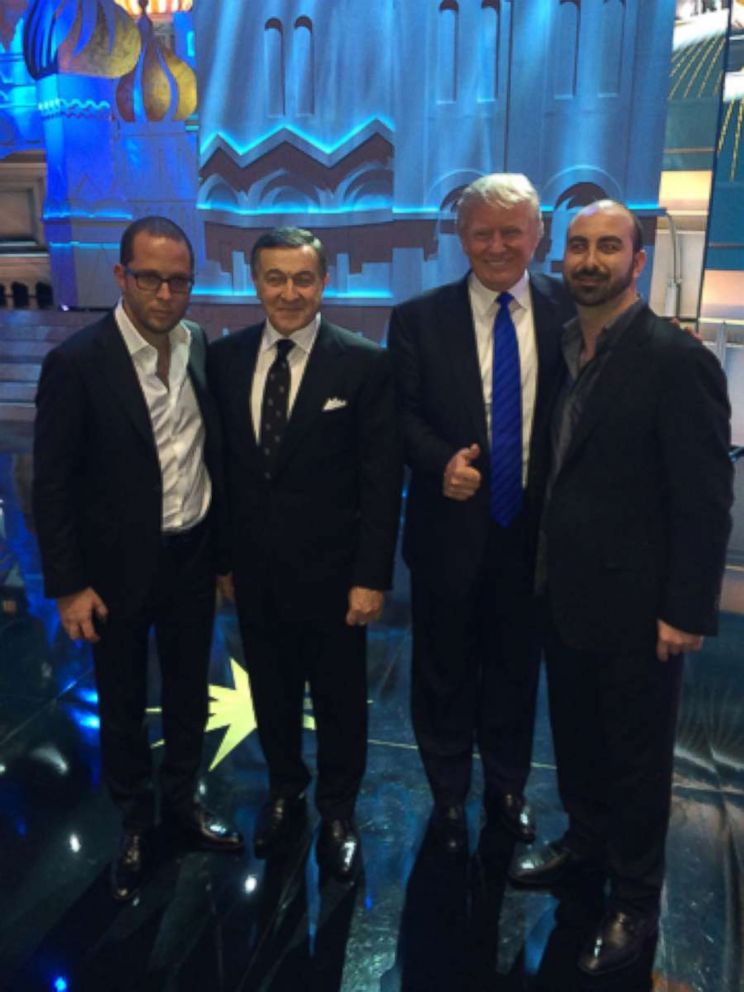 PHOTO: Rotem Rosen, Aras Agalarov, Donald Trump, and Alex Sapir at the Miss Universe Pageant in Moscow in 2013.